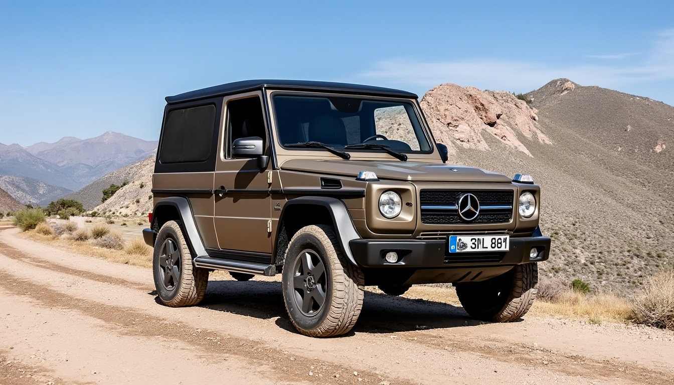 découvrez la nouvelle édition rétro de la mercedes g-class, inspirée des années 80. avec ses sièges à carreaux emblématiques et son design intemporel, cette voiture allie style vintage et performances modernes pour une expérience de conduite inoubliable.