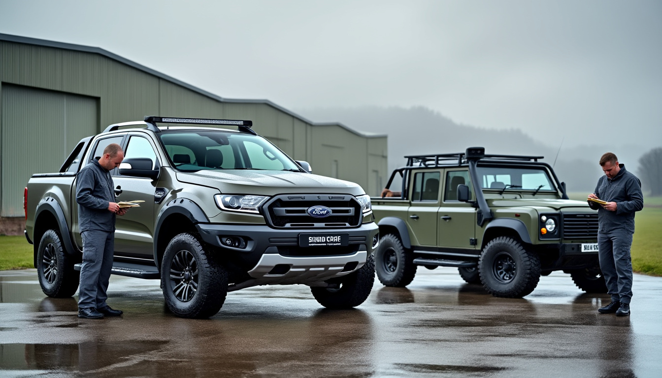 ford, gm et jaguar land rover se tournent vers les contrats militaires pour diversifier leurs revenus au-delà du secteur automobile.