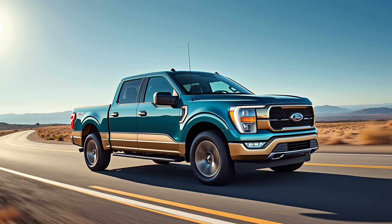 le ford f-150 2027 ravive son charme vintage avec un retour remarqué à la peinture bicolore, clin d’œil élégant à son héritage.