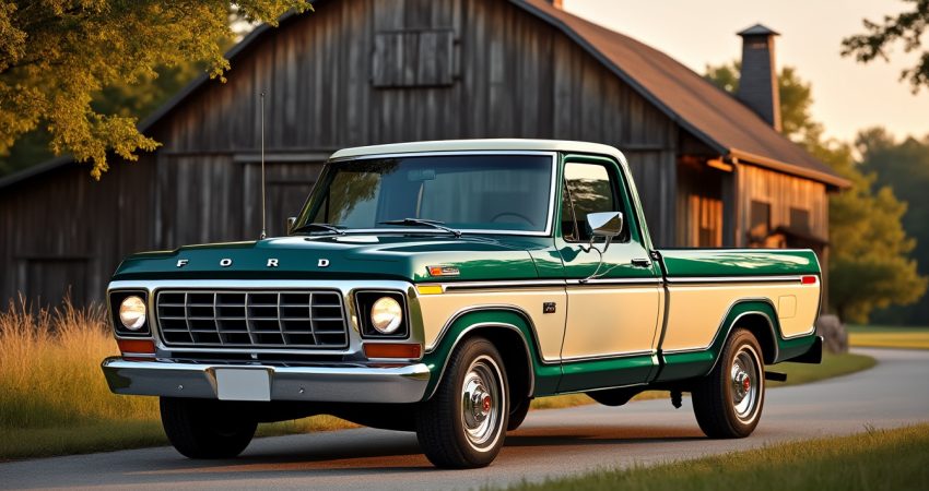 le ford f-150 2027 fait revivre la peinture bicolore et le charme vintage, pour un style rétro qui renouvelle l’allure du célèbre pick-up.