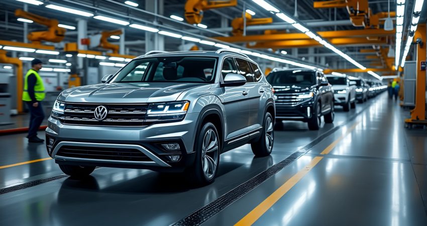 le volkswagen atlas 2027 entre en production à chattanooga. découvrez ce que l’on sait avant son arrivée prochaine chez les concessionnaires.