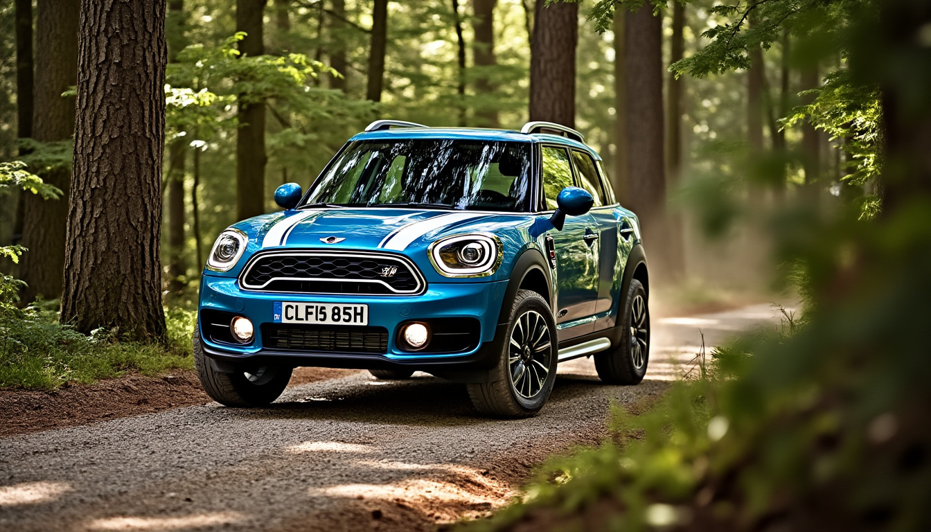 découvrez la mini countryman untamed 2027, avec une garde au sol rehaussée et un style robuste pensé pour s’aventurer sur les sentiers.