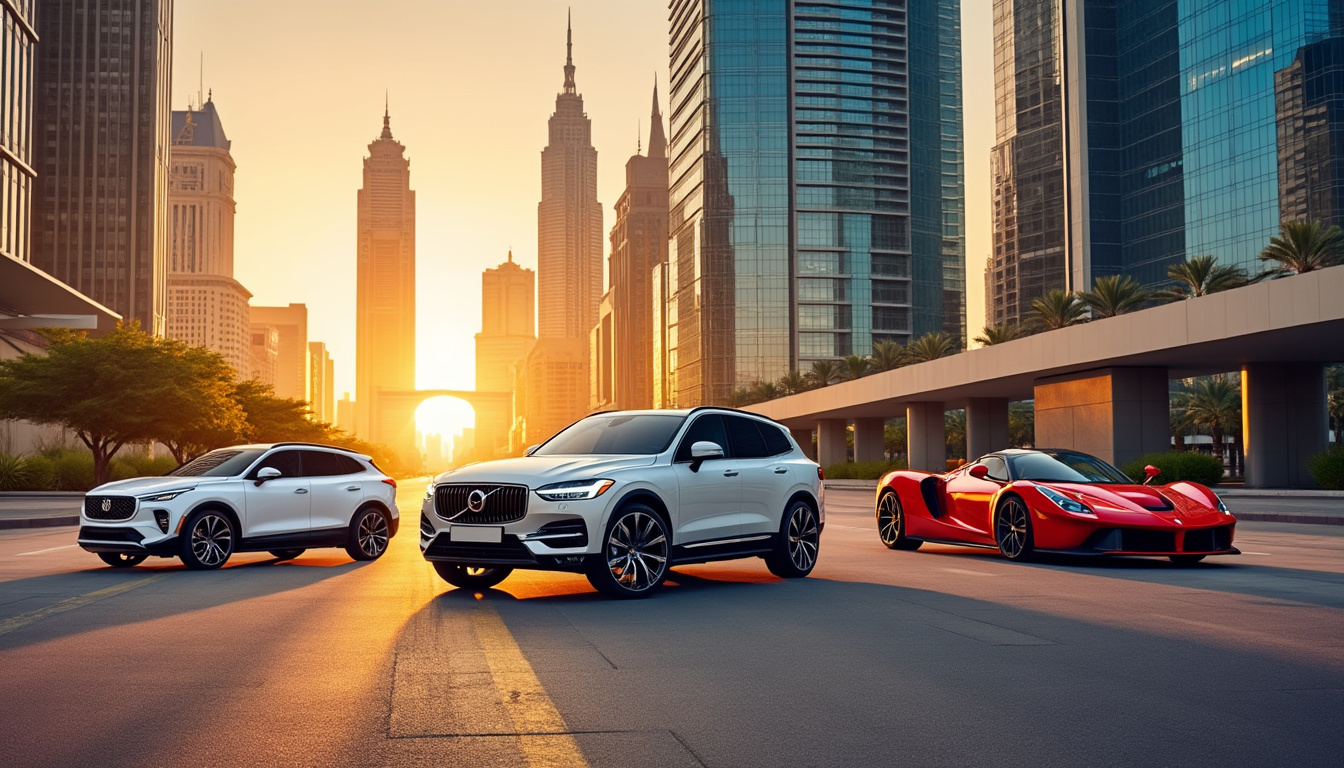 supercar, suv ou citadine : comparez les avantages de chaque type de voiture et choisissez le véhicule idéal pour circuler à dubaï.